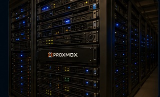 Server rack in the homelab